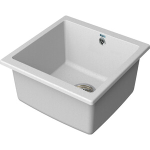 Кухонная мойка Point Бату 45 белая (PN3008W)