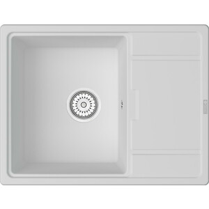 Кухонная мойка Point Стил 65 белая (PN3009W)