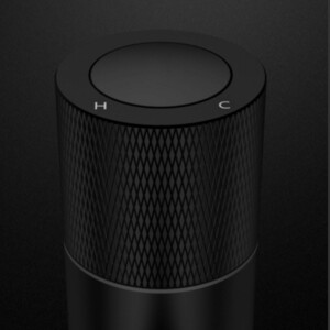 Смеситель для раковины Vincea Desire черный (VBF-1D3MB)