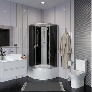 Душевая кабина Niagara NG-2507-14BKT 80х80х210-240