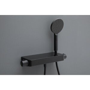 Термостат для душа Allen Brau Fantasy черный матовый (5.11002-31)