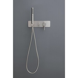 Смеситель для душа Allen Brau Priority с механизмом, никель брашированный (5.31009-BN)