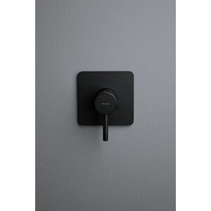 Смеситель для душа Allen Brau Priority X1 с механизмом, черный матовый (5.31012-31)