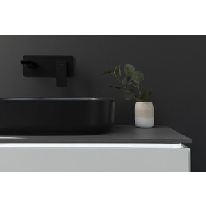 Смеситель для раковины Allen Brau Infinity с механизмом, черный матовый (5.21003-31)