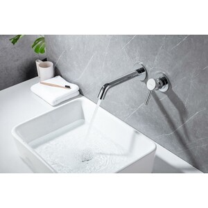 Смеситель для раковины Allen Brau Priority с механизмом, хром (5.31030-00)