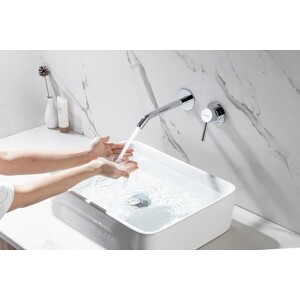 Смеситель для раковины Allen Brau Priority с механизмом, хром (5.31A03-00)