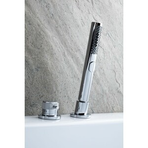 Смеситель на борт ванны Allen Brau Priority на 5 отверстий, хром (5.31007-00)