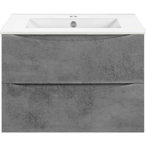 Тумба под раковину Vincea Mia Slim 60х39 Beton (VMC-2MC600S1BT)