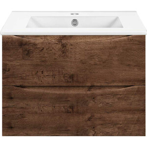 Тумба с раковиной Vincea Mia Slim 70х39 R.Wood (VMC-2MC700S1RW, VBS-13970S1)