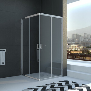 Душевой уголок Veconi Rovigo RV-11 80x80 прозрачный, хром (RV11-80-01-C5)