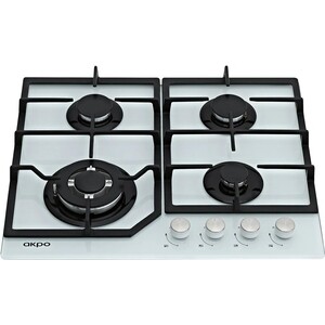 Газовая варочная панель AKPO PGA 604 FGC WH