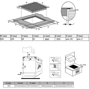 Индукционная варочная панель VARD VHI9552K