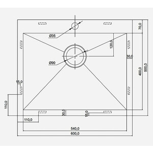 Кухонная мойка Seaman Eco Marino SMV-Z-600.A Steel Satin
