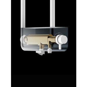 Душевая система AQUAme с термостатом, черная (AQM8003B)