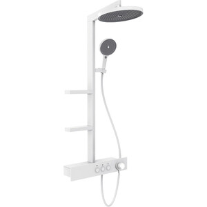 Душевая система AQUAme с термостатом, белая (AQM8005W)