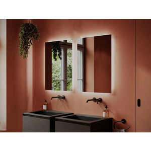 Зеркало Sancos Square 60х80 подсветка, сенсор (SQ600)