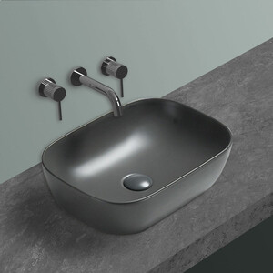 Раковина-чаша Vincea 45х32 антрацит матовый (VBS-102MA)