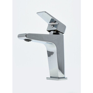 Смеситель для раковины AQUAme Prato с донным клапаном, хром (AQMP6121)