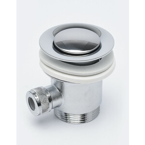 Смеситель для раковины AQUAme Prato с донным клапаном, хром (AQMP6121)