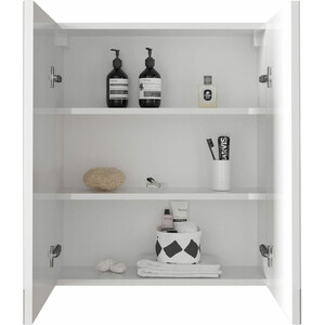 Зеркальный шкаф Sanstar 60х70 белый (38.1-2.4.1.)