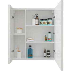 Зеркальный шкаф Sanstar 60х70 белый (116.1-2.4.1.)