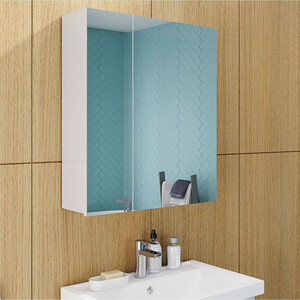 Зеркальный шкаф Sanstar 60х70 белый (116.1-2.4.1.)