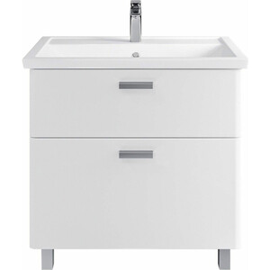 Тумба под раковину Sanstar Gretta 80х45 белая (332.1-1.5.1.)