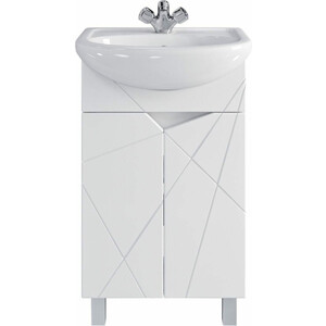Тумба под раковину Sanstar Каскад 50х30 белая (355.1-1.4.1.)
