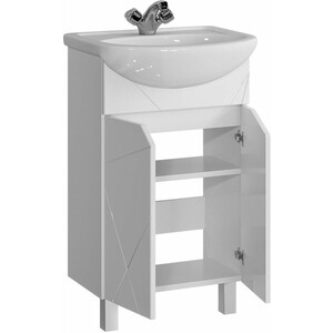 Тумба под раковину Sanstar Каскад 50х30 белая (355.1-1.4.1.)