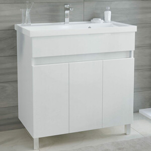 Тумба под раковину Sanstar Квадро 80х45 белая (126.1-1.4.1.)