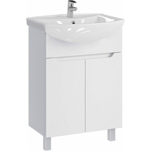 Тумба под раковину Sanstar Лайн 60х30 белая (131.1-1.5.1.)