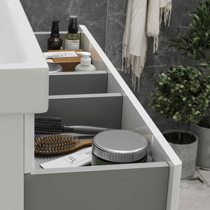 Тумба под раковину Sanstar Модена 80х45 белая (225.1-1.4.1.)