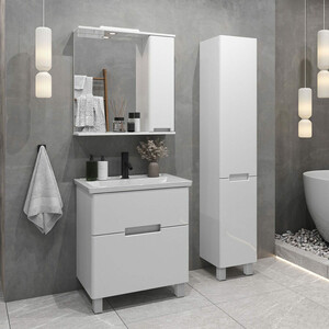 Тумба под раковину Sanstar Ориана 70х45 белая (283.1-1.4.1.)