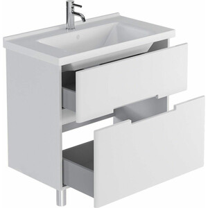 Тумба под раковину Sanstar Ориана 80х45 белая (284.1-1.4.1.)