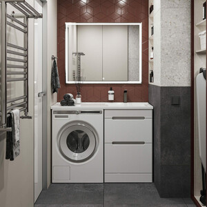 Тумба под раковину Sanstar Толедо 60х50 белая (366.1-1.4.1.)