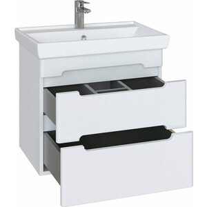 Тумба с раковиной Sanstar Адель 50х40 белая (209.1-1.4.1.КЕНИ)