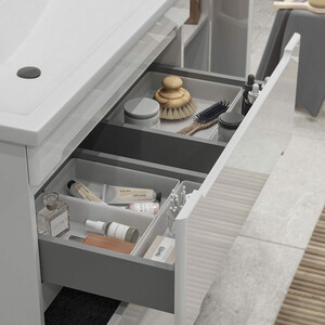 Тумба с раковиной Sanstar Адель 50х40 белая (209.1-1.4.1.КЕНИ)