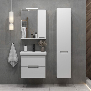 Тумба с раковиной Sanstar Ориана 50х40 белая (369.1-1.4.1.КЕНИ)