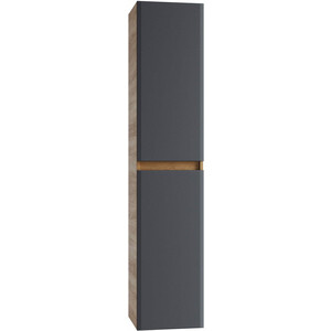 Пенал Sanstar Инфинити 35х160 дуб сонома светлый/графит софт (398.1-3.4.1.)