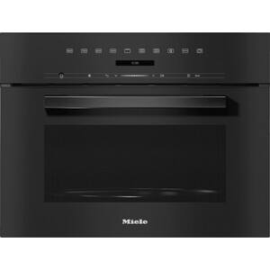 Встраиваемая микроволновая печь Miele M 7244 TC Obsidian black