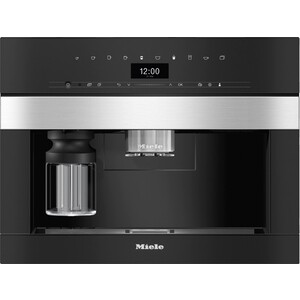 Встраиваемая кофемашина Miele CVA 7440 Stainless steel/CleanSteel