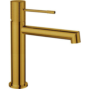 Смеситель для раковины Vincea Desire брашированное золото (VBF-1D1BG)