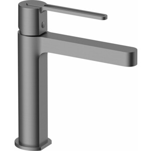 Смеситель для раковины Vincea Rondo вороненая сталь (VBF-1R1GM)