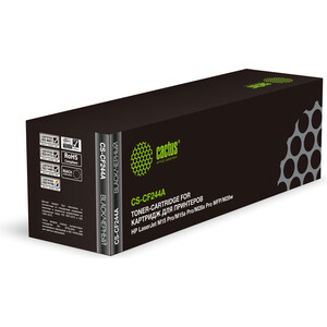 Картридж Cactus CS-CF244A black ((1000стр.) для HP LaserJet M15 Pro/M15a Pro/M28a Pro MFP) (CS-CF244A)