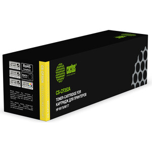 Картридж Cactus CS-CF352A yellow ((1000стр.) для HP M176/M177) (CS-CF352A)