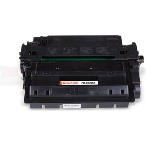 Картридж PRINT-RITE TFHAPHBPU1J PR-CE255X CE255X black ((12500стр.) для HP LJ P3015) (PR-CE255X)