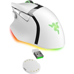 Мышь беспроводная Razer Basilisk V3 Pro white (bluetooth/ радиоканал /USB, оптическая, 30000dpi) (RZ01-04620200-R3G1)