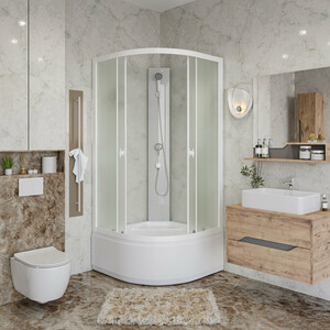 Душевая кабина Niagara Promo P100/40/MT/BK 100х100х195