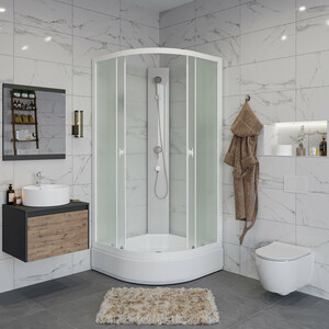 Душевая кабина Niagara Promo P90/26/MT/BK 90х90х200