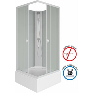 Душевая кабина Niagara Promo P90/26Q/MT/BK 90х90х200